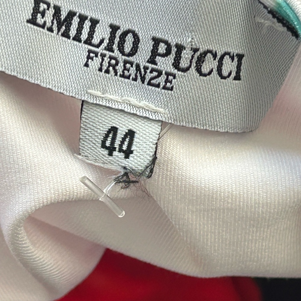 Emilio Pucci Firenze Maxi Vibrant Abstract Prints Dress 10 - Picture 14 of 17